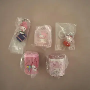 마이멜로디 메지루시 참 가챠 묶음 판매 5세트