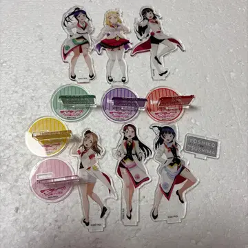 러브 라이브 선샤인 Aqours 아크릴 스탠드 MIRAI TICKET