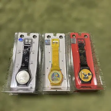 디즈니 스누피 손목시계 3세트