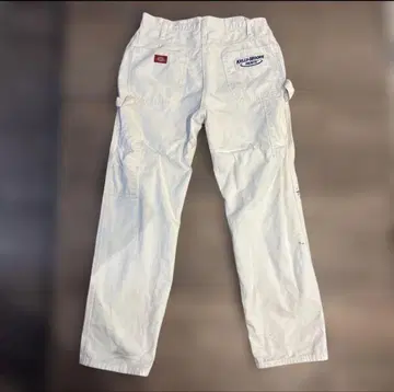 Dickies 페인터 팬츠 화이트 KELLY-MOORE PAINTS
