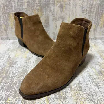 르 탈론 첼시 부츠 사이드 고어 부츠 [ 23.5 ] 스웨이드 브라운