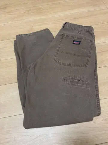 Dickies 워크 팬츠 32x32 브라운