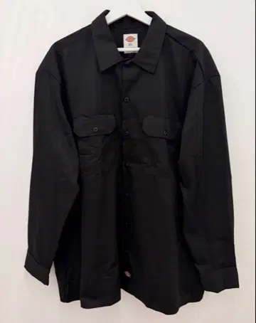 [ 미사용 새상품 ] 디키즈 Dickies USA 기획 워크 셔츠 블랙