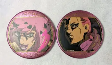 죠죠의 기묘한 모험 애니메이션 10주년 기념전 캔뱃지 디아볼로 도피오