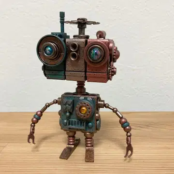 4, 스팀펑크 로봇 12cm