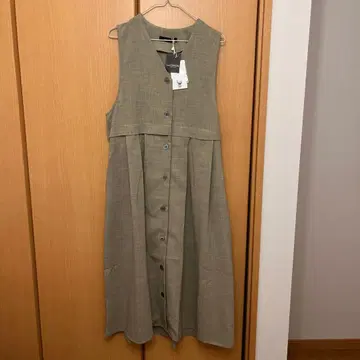 Lois Crayon 슬리브리스 셔츠 원피스