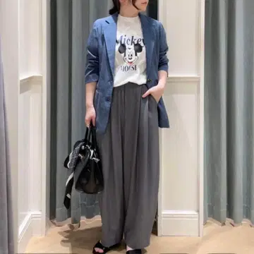 슬랙스 코쿤 볼륨 팬츠