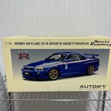 NISMO SKYLINE GT-R R34 1:18 AUTOart