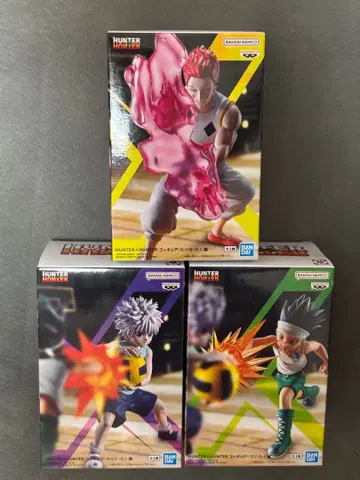 HUNTER x HUNTER 피규어 세트 3체 곤 히소카