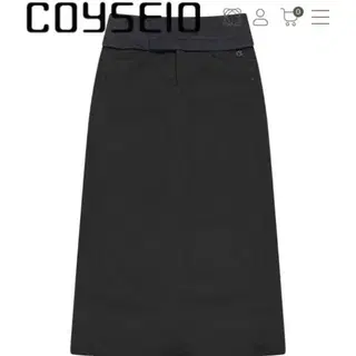 코이세이오 WAIST PANEL SKIRT CHARCOAL 스커트 | 브랜드 중고거래