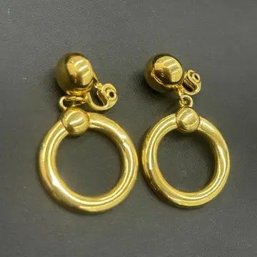 [레어] monet 모네 골드 라운드 귀찌