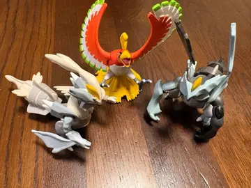 포켓몬 피규어 세트 칠색조 제크로무 레시라무