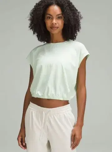 lululemon 룰루레몬 반팔 T셔츠 크롭