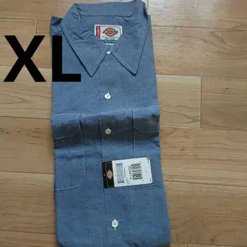새상품 dickies XL 긴팔 샴브레이 셔츠