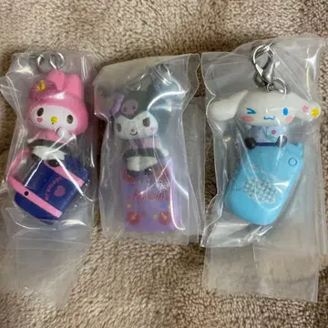 산리오 헤이세이 갸루 참 마이멜로디 쿠로미 시나몬 3개 세트