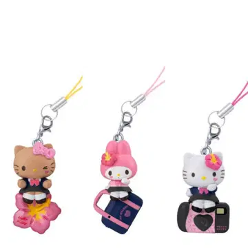 산리오 캐릭터즈 헤이세이 갸루 참 3종 세트