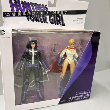 DC 파워걸 헌트리스 2체 세트 7인치 피규어