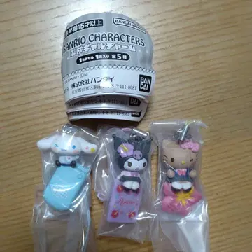 산리오 캐릭터즈 헤이세이 갸루 참 시나모롤 키티 쿠로미