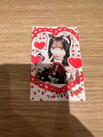 앳홈 카페 쿠모리 졸업 SP 솔로 폴라로이드