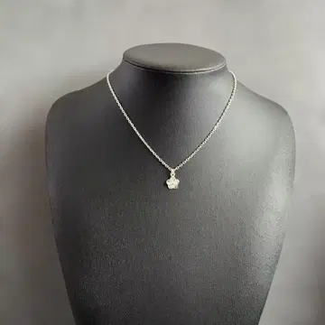 [ 새상품급 ] 하와이안 주얼리 목걸이 플루메리아 925 실버 행운