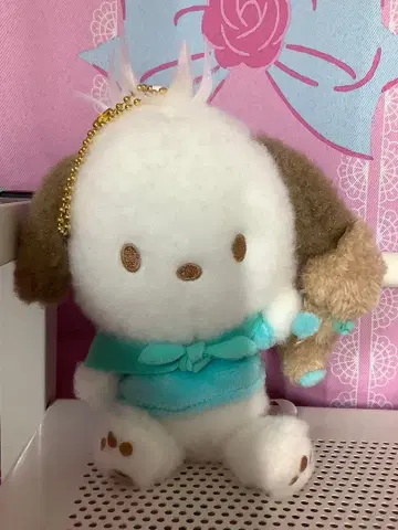 산리오 퓨로랜드 한정판 나의 곰돌이 포차코 봉제 인형 마스코트