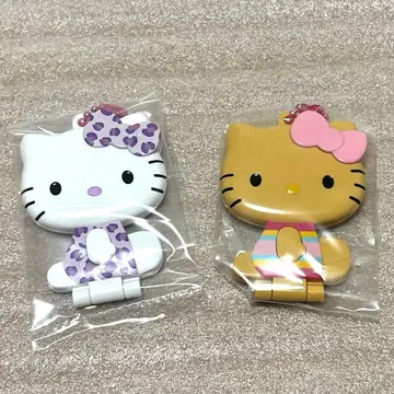 헬로키티 거울 컬렉션 포함 구미 거울 컬렉션 2종 세트