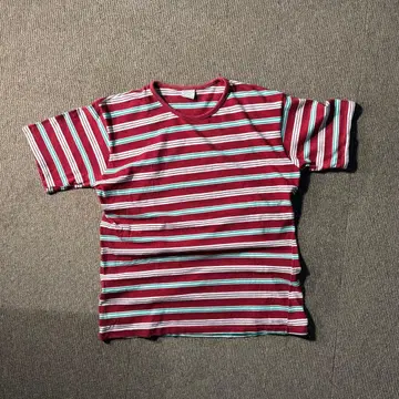 80s 90s JCPenny Towncraft 보더 반팔 T셔츠 L