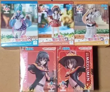 프라이즈 이 멋진 세계에 축복을! 루미나스타 5체 set