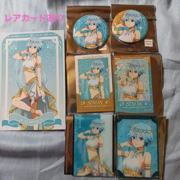 소드 아트 온라인 배지 사진풍 카드 아크릴 카드 포스카 시논