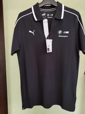 PUMA BMW S 사이즈 Motorsport 피케 셔츠 블랙
