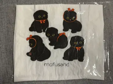 mofusand 모프 샌드 자수 에코백 검은 고양이 토킹 헤즈