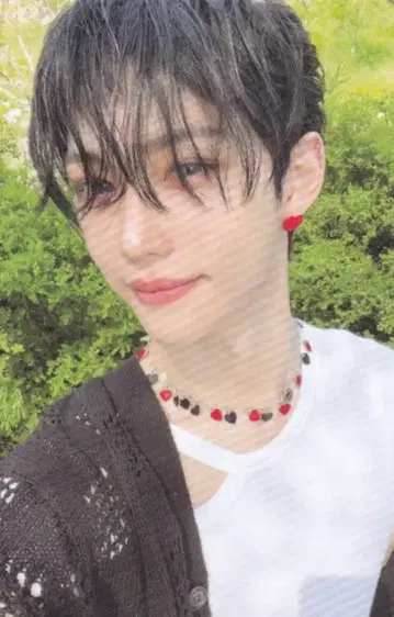 StrayKids MAXIDENT FELIX 트레이딩 카드 핑크