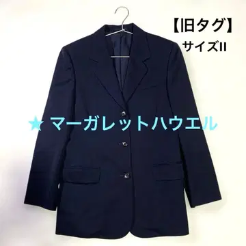 구택 마가렛호웰 테일러드 자켓 네이비 일본제