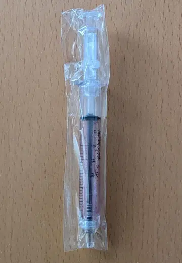 시이나 링고 풍운 디스토션 팬클럽 주사기형 볼펜