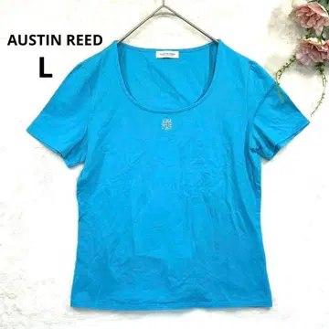 오스틴 리드 반팔 티셔츠 큐빅 U넥 L 심플 일본제