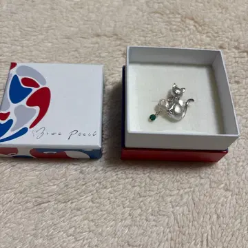 SV 비와필 고양이 디자인 브로치