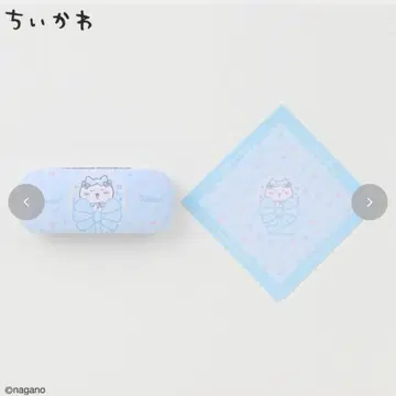 치이카와 안경 케이스 세트 하치와레