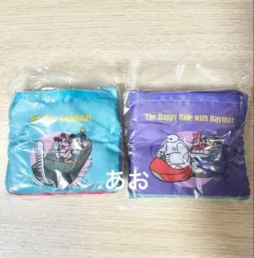 디즈니랜드 캡슐 토이 에코백 베이맥스 곤돌라