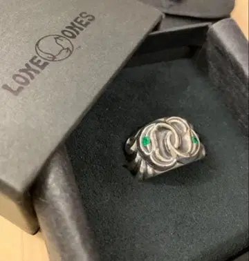 론원스 코스믹 유니온 반지 에메랄드 커스텀