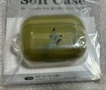 포켓몬 AirPods Pro 2세대 대응 소프트 케이스 미미큐