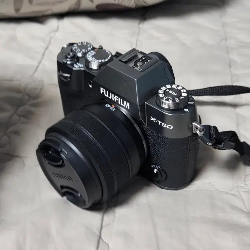 후지필름 X-T50 차콜 실버 바디 + 카메라가방