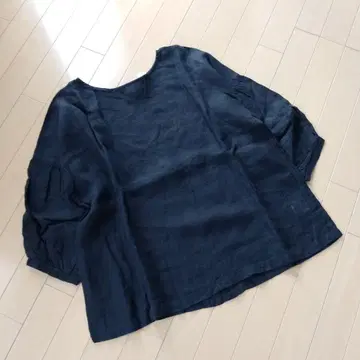 08Mab 린넨 블라우스