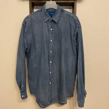 BEAMS 데님 셔츠 긴팔 S사이즈 JAPANESE FABRIC