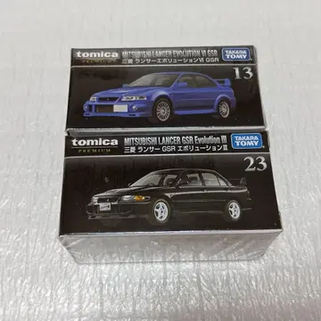 토미카 프리미엄 랜서 에볼루션 2대 세트