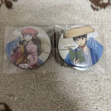 은혼 JR 도카이 최애 여행 캔뱃지 신파치 카구라