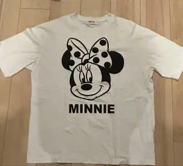 디즈니 리조트 Zucca 콜라보 미니 마우스 반팔 T셔츠 화이트