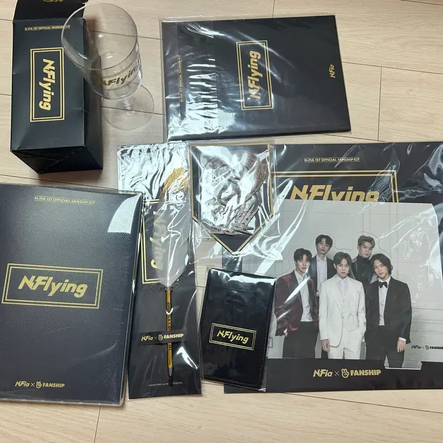 N.flying N.Fia 4th Fanclub Kit WTS on Bunjang Global Site.