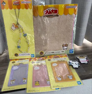 방가방가 햄토리 제일복권 햄토리 리본짱 머플러짱