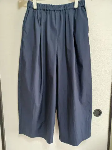 studio CLIP 개더 팬츠