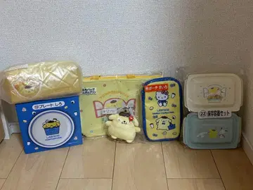 산리오 제일복권 폼폼푸딩 세트